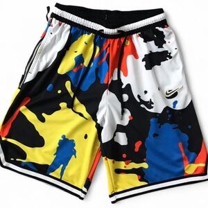 Nike Dri-Fit DNA Paint Splatter Basketball Shorts | Men’s Size Large